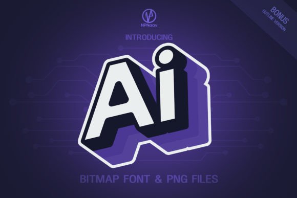 Ai: A Bold Color Font for Editorial Design