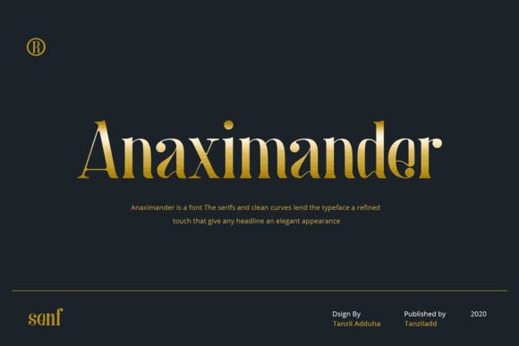 Anaximander: A Vintage Serif for Timeless Design