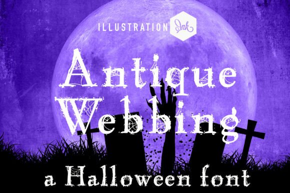 Antique Webbing: A Creepy Serif Font