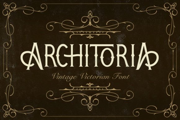 Architoria: Vintage Blackletter for Handmade Creators