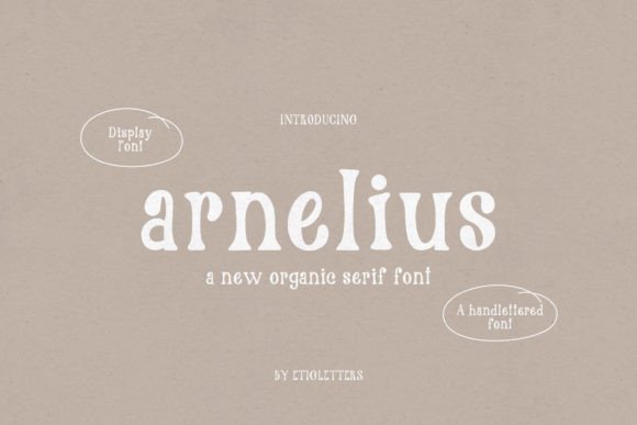 Arnelius: A Vintage Font for Business Style