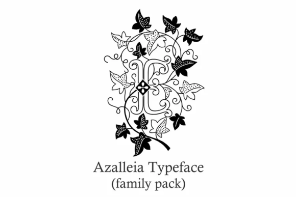 Azalleia Typeface: Bold and Beautiful