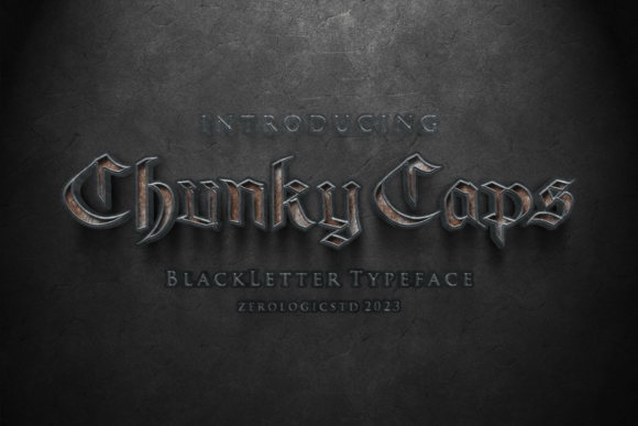 Chunky Caps: Bold Typography for Impact