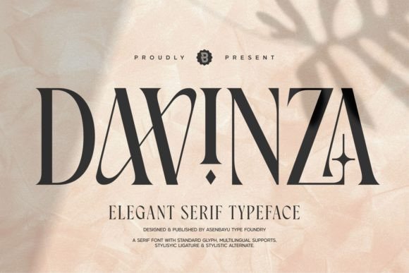 Davinza: A Stylish Serif for Web Design