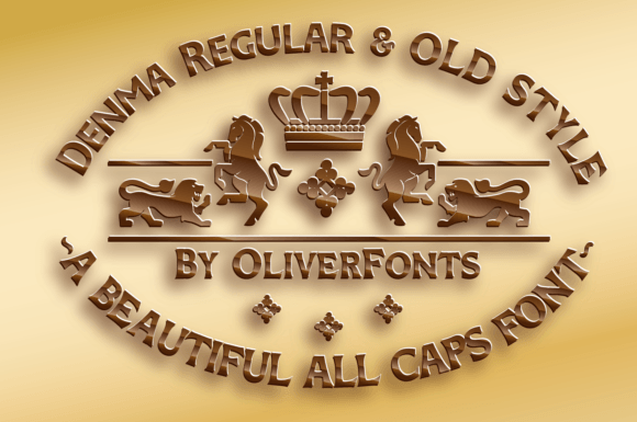 Denma: A Font with Character