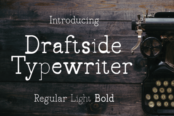 Draftside: A Vintage Serif Font for Web Design