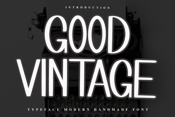 Good Vintage Font for Web Design