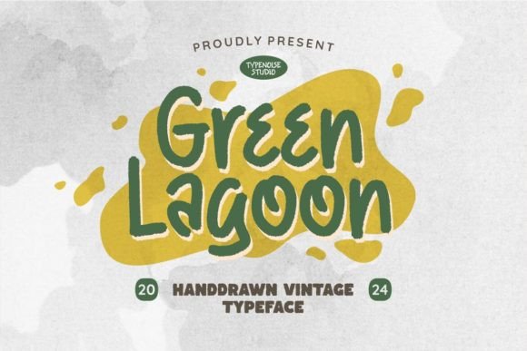 Green Lagoon Font for Web Design