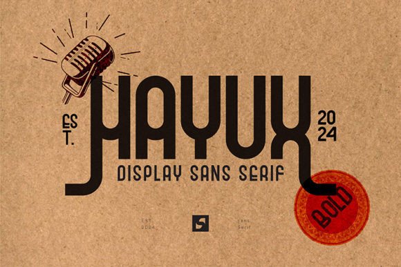 Hayux: A Vintage Serif Font for Distinctive Web Design