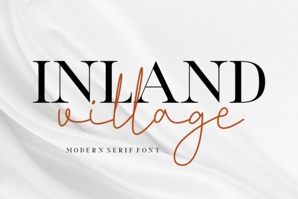 Inland Village Font: Modern Serif for Digital Marketing