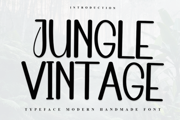 Jungle Vintage Font Review