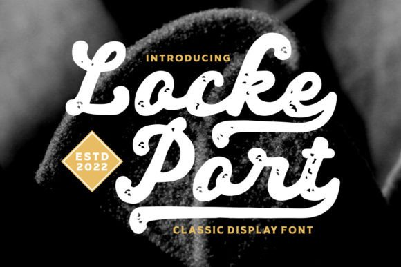 Locke Port Font: Modern Script for Web Design