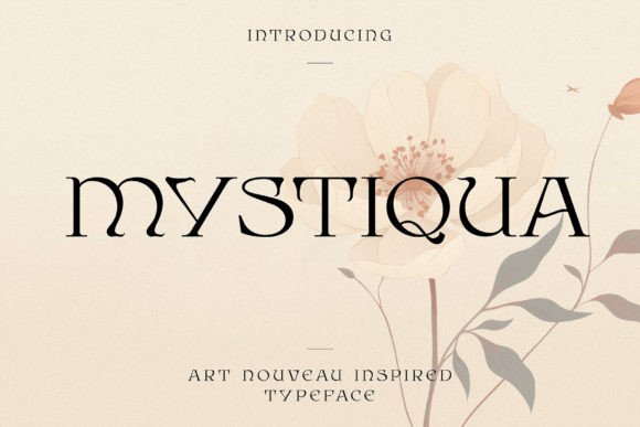 Mystiqua: A Serif Font for Elegant Design