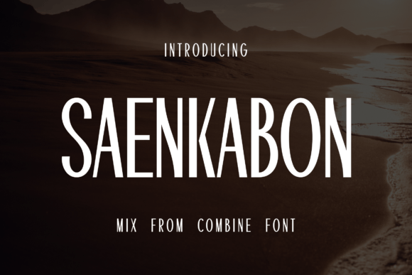 Saenkabon Font for Creative Makers