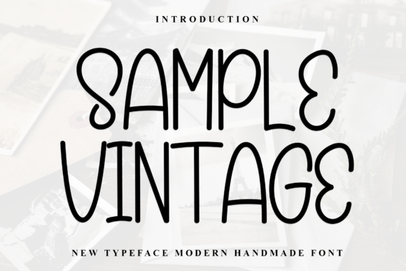Sample Vintage: A Font for Creative Campaigns