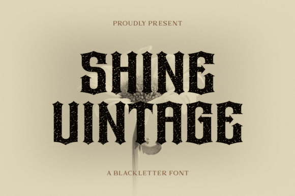Shine Vintage Font: Timeless Elegance for Modern Design