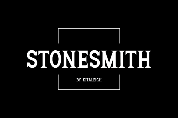 Stonesmith: A Bold Serif for Digital Marketing